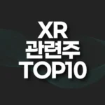 XR 관련주,대장주 TOP10(확장현실 관련주) 6 XR 관련주 TOP10