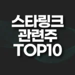 스타링크 관련주 TOP10(스페이스X 관련주) 5 스타링크 관련주 TOP10