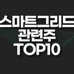 스마트그리드 관련주 TOP10(대장주,테마주) 6 스마트그리드 관련주 썸네일