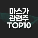 마스가 관련주 추천 TOP10(대장주,수혜주) 6 마스가 관련주 썸네일